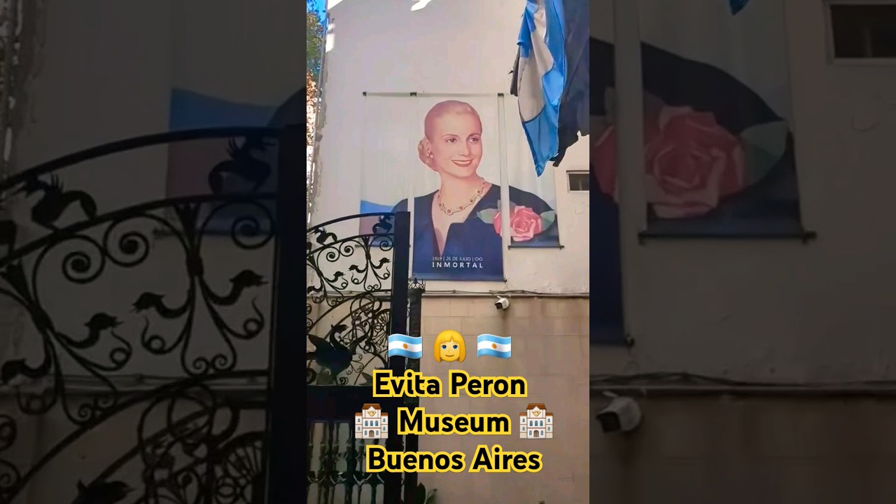 EVITA!!! See Her Legacy & History at Evita Peron Museum (Museo) in Buenos Aires 🇦🇷 Argentina