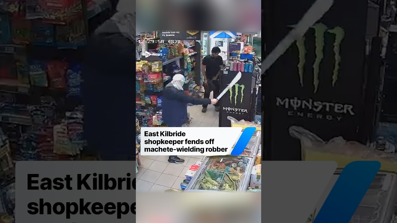 Ведется расследование: владелец магазина отбился от грабителя с мачете