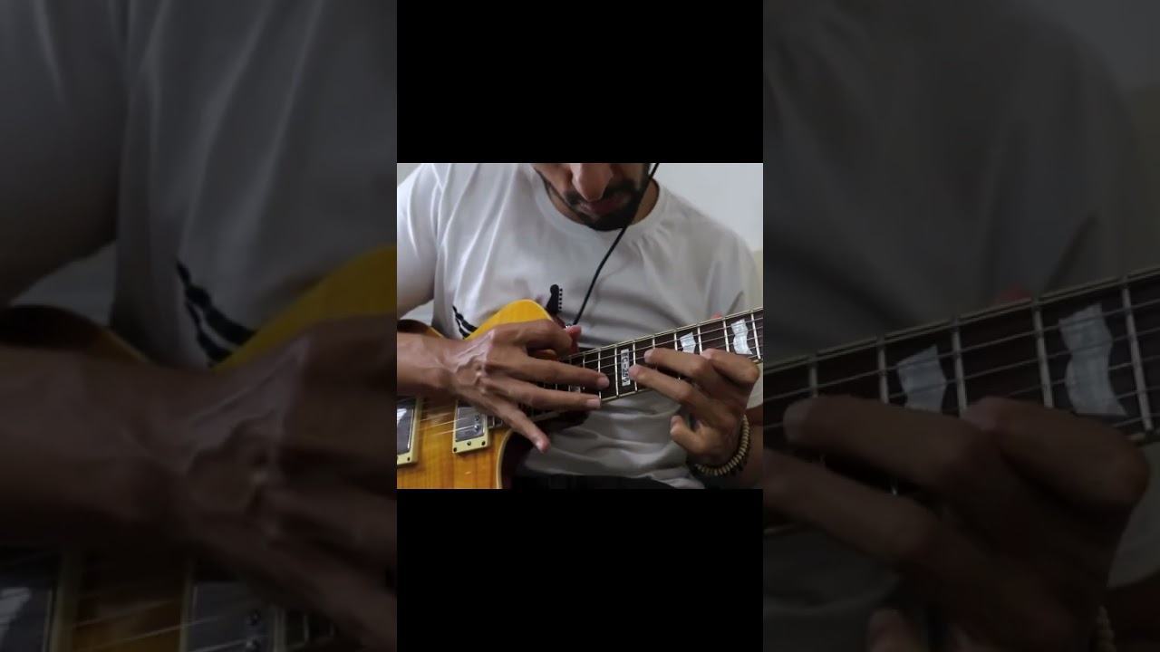 Lick Ozielzinho! 🎸🔥 #tapping #licks #ozielzinho #guitarrarock #lespaul #ltdec256