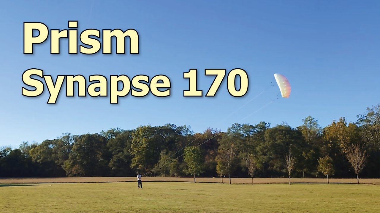 Prism Synapse 170 - Learning to fly a 2-line kite