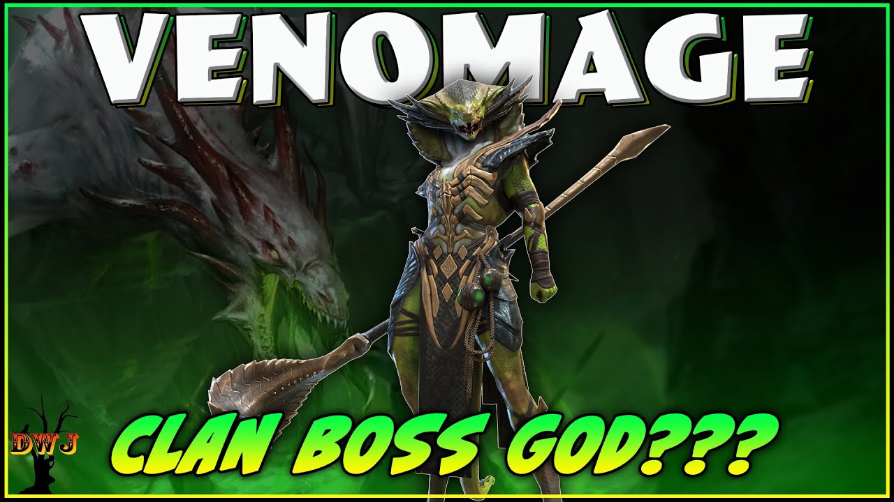 Venomage Clan Boss GOD or Pretender? | Raid Shadow Legends | Test Server