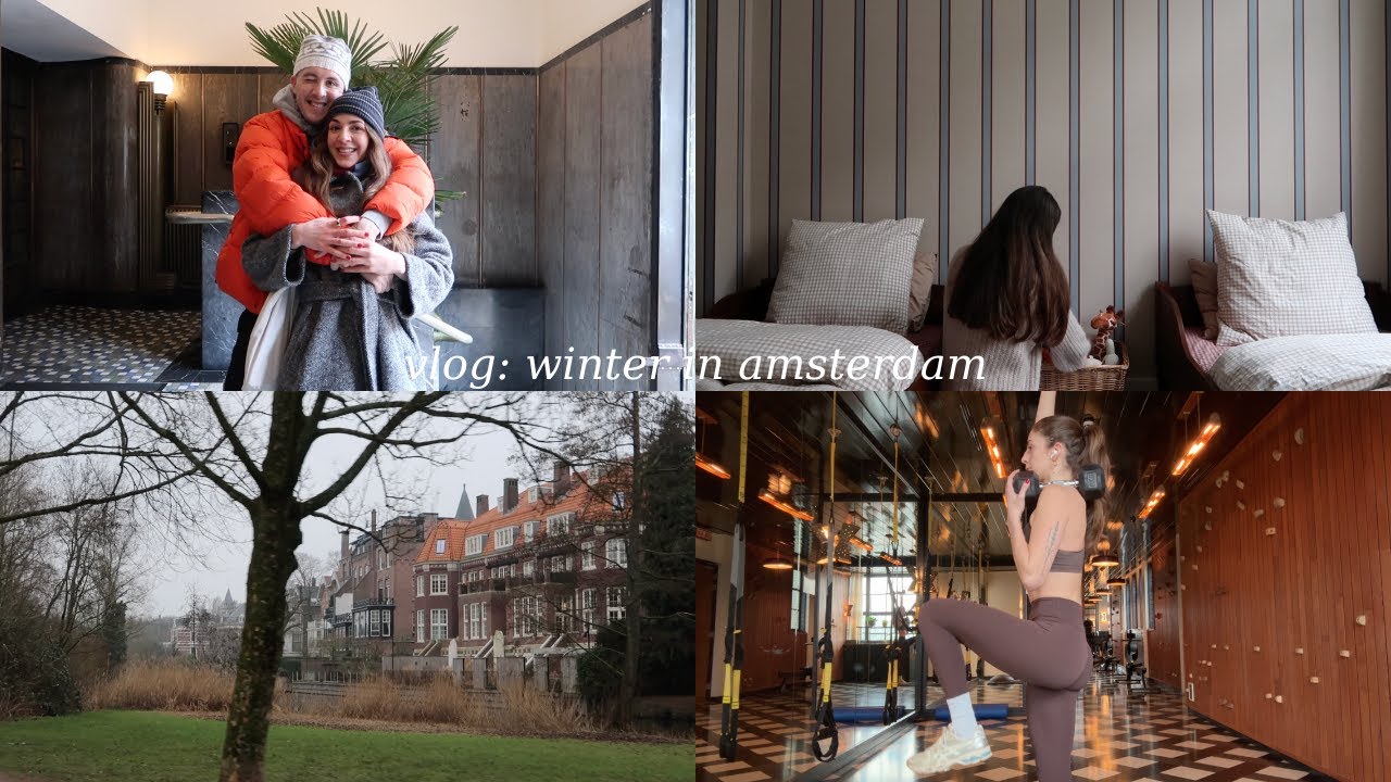 vlog: winter in amsterdam