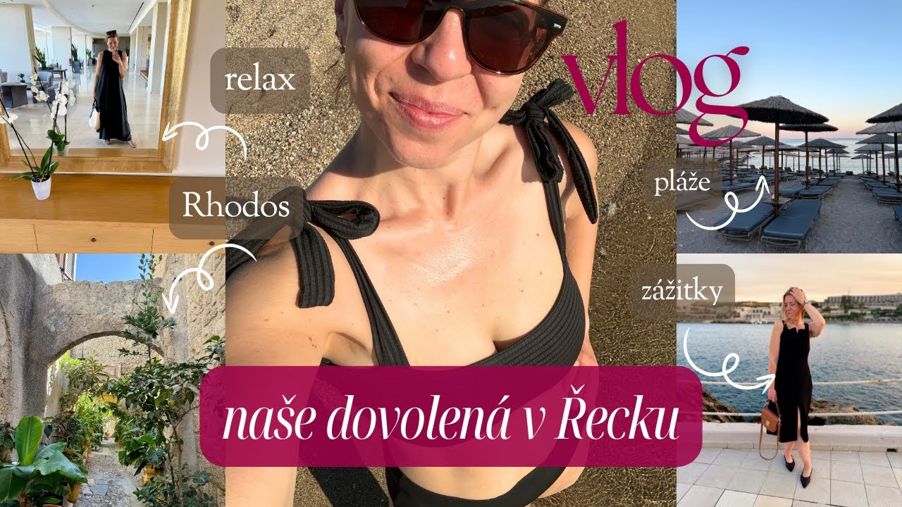 VLOG 100 | dovolená na Rhodosu, nepříjemný zážitek & pohádkové město