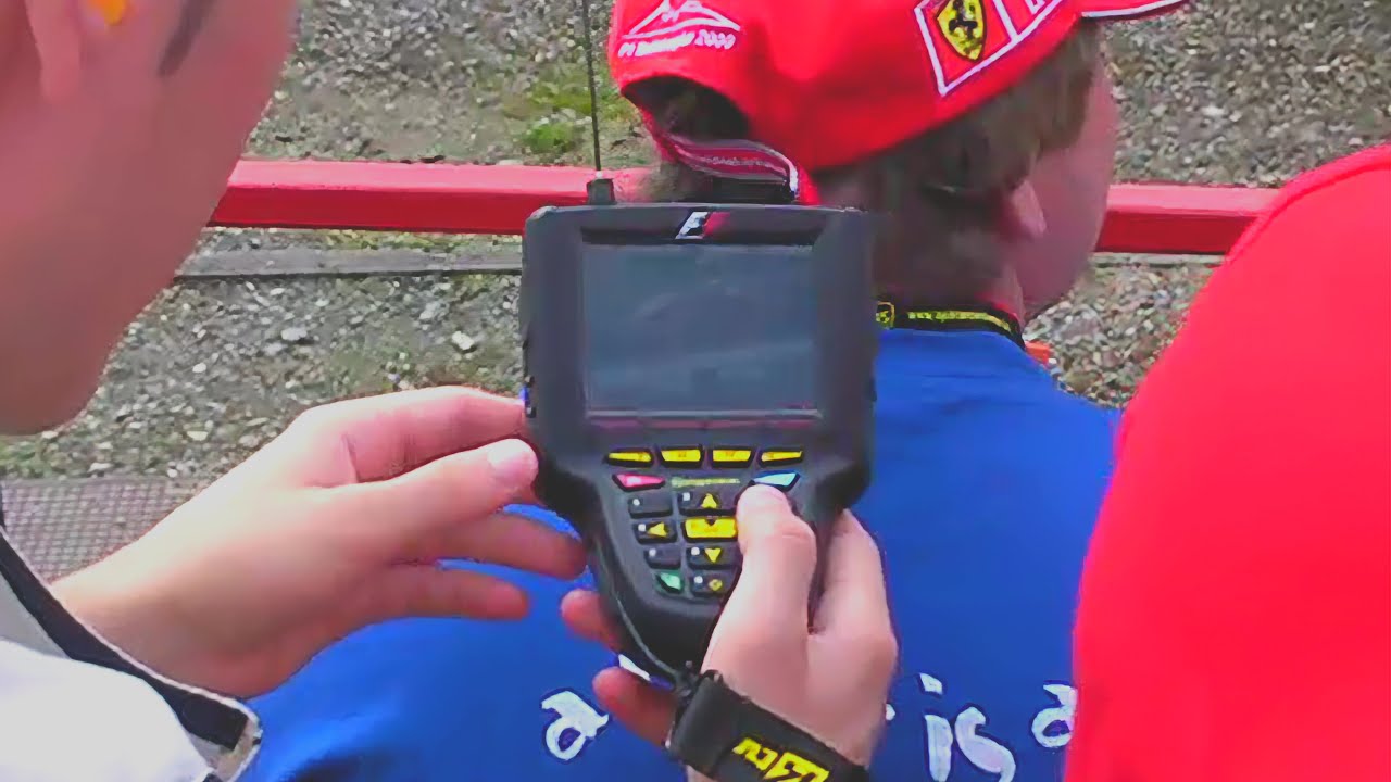 F1 2007 Spa Belgium Kangaroo TV - Portable Screen POV view of race (4K)