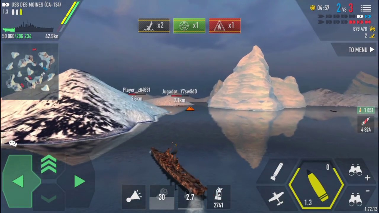 [Battle of warships] Uss Des moines and a 1M damage!