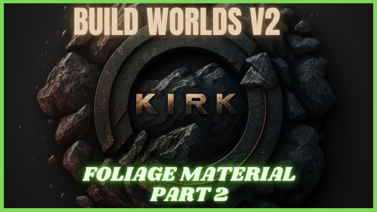 How To Make A Foliage Material/Shader For Your Game Part 2 | BWV2 | Unreal Engine 5.2