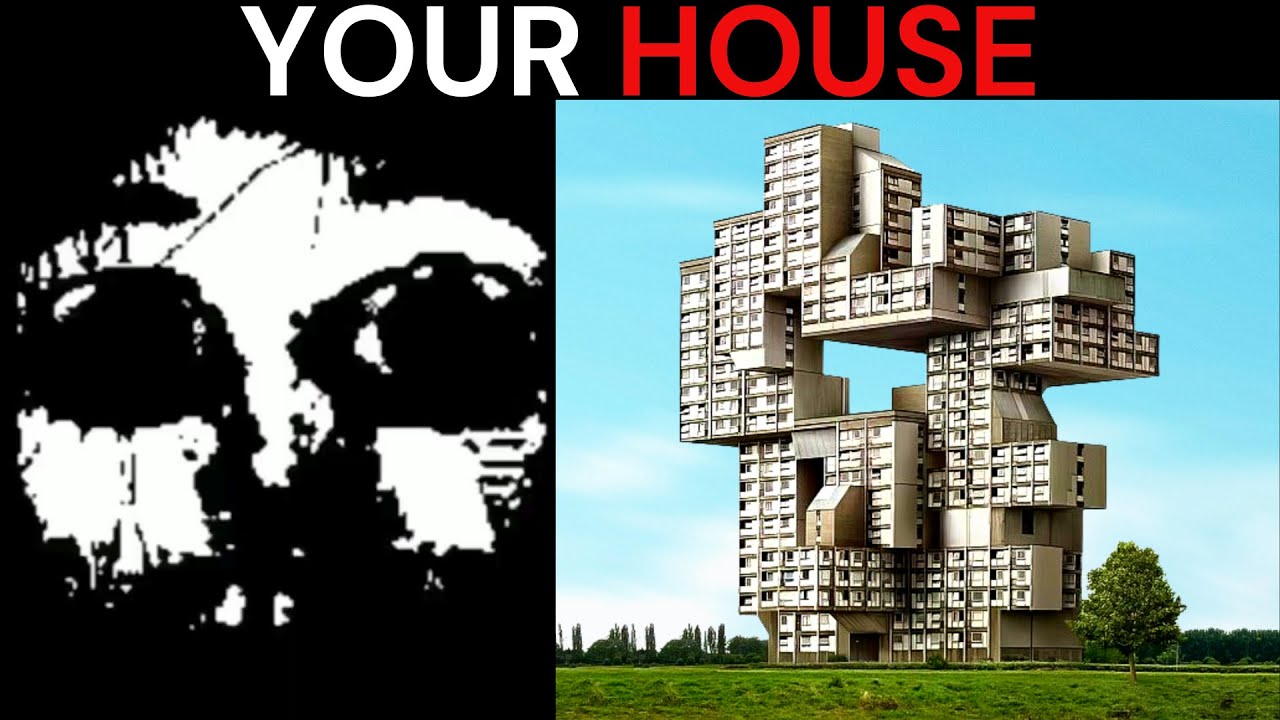 Mr Incredible Becoming Uncanny meme (Your house)
