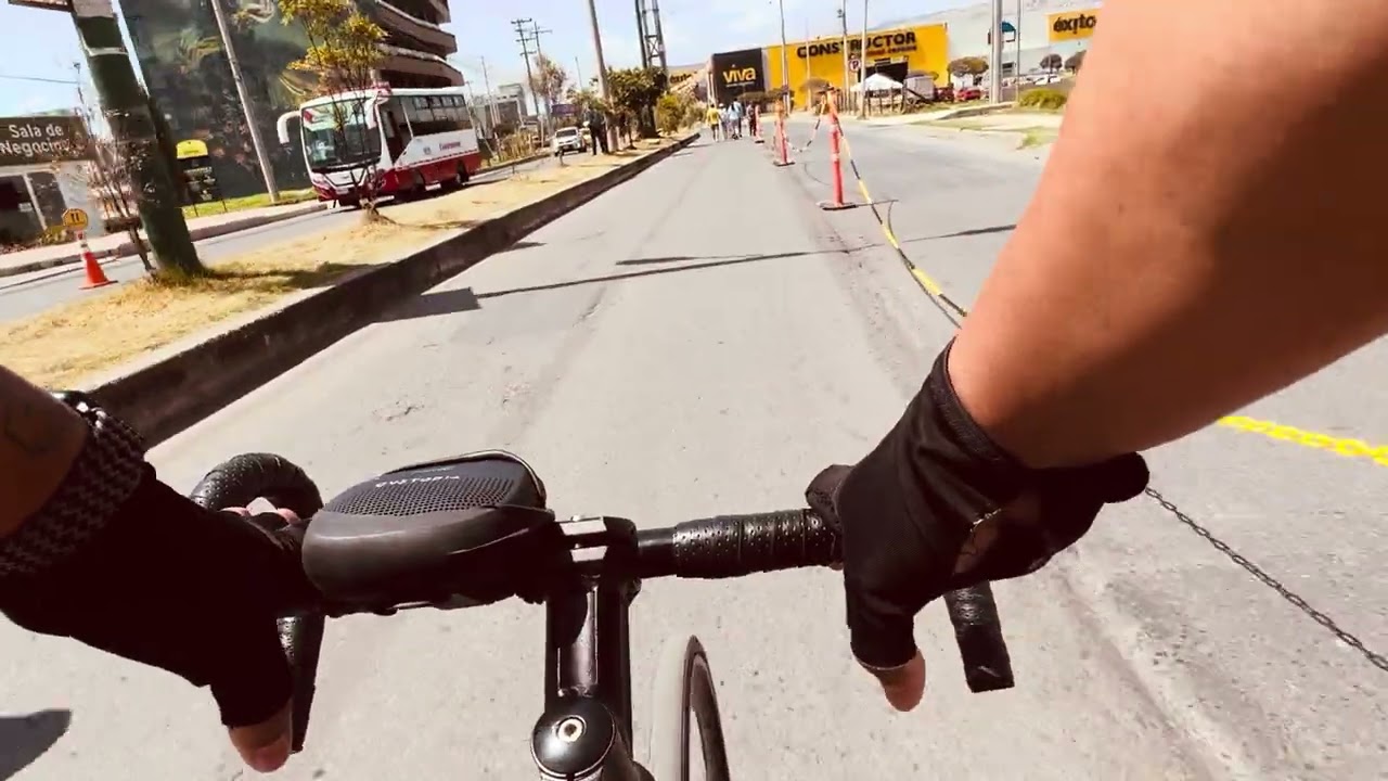Ciclovía en Tunja a 60 fps 