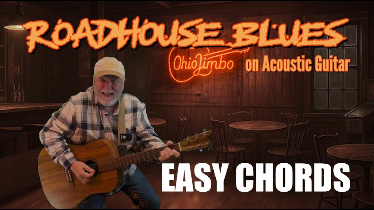🎸 Learn &ldquo;Roadhouse Blues&rdquo; by The Doors &ndash; Easy Guitar Lesson + That Famous Riff!