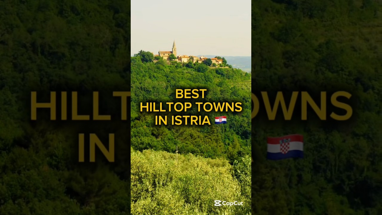 Istria's hilltop towns #croatia #istra #istria #croatiatravel #motovun #hum