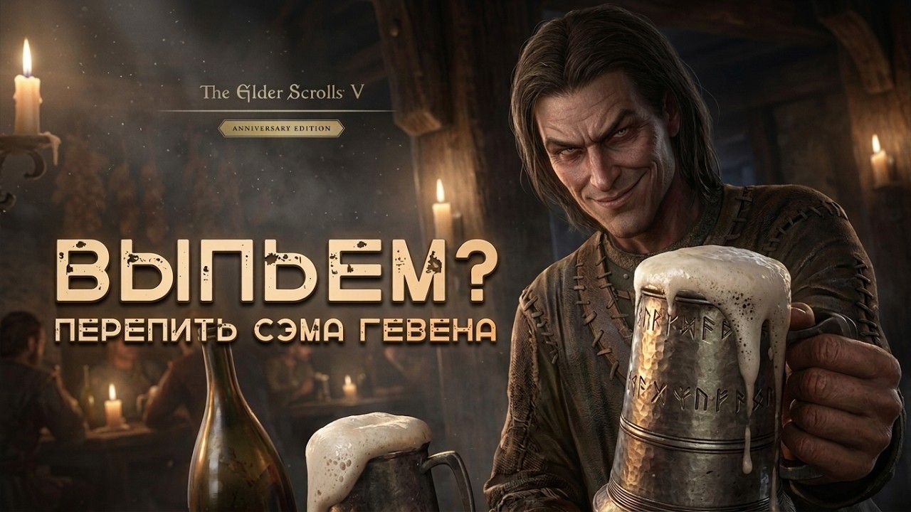 Skyrim Anniversary Edition на Легенде: ВАЙТРАН / ДВЕРЬ которая ШЕПЧЕТ / ПЕРЕПИТЬ СЭМА ГЕВЕНА / #10