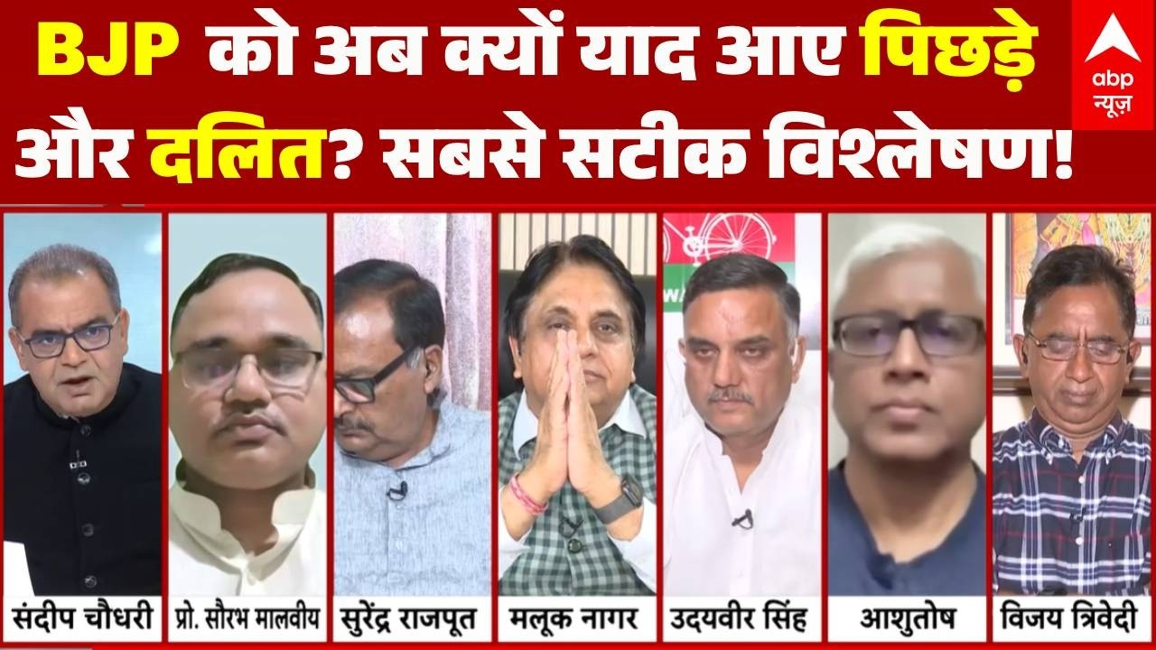Sandeep Chaudhary: क्यों याद आए पिछड़े और दलित? |  Akhilesh Yadav | UP Politics | Congress | BJP