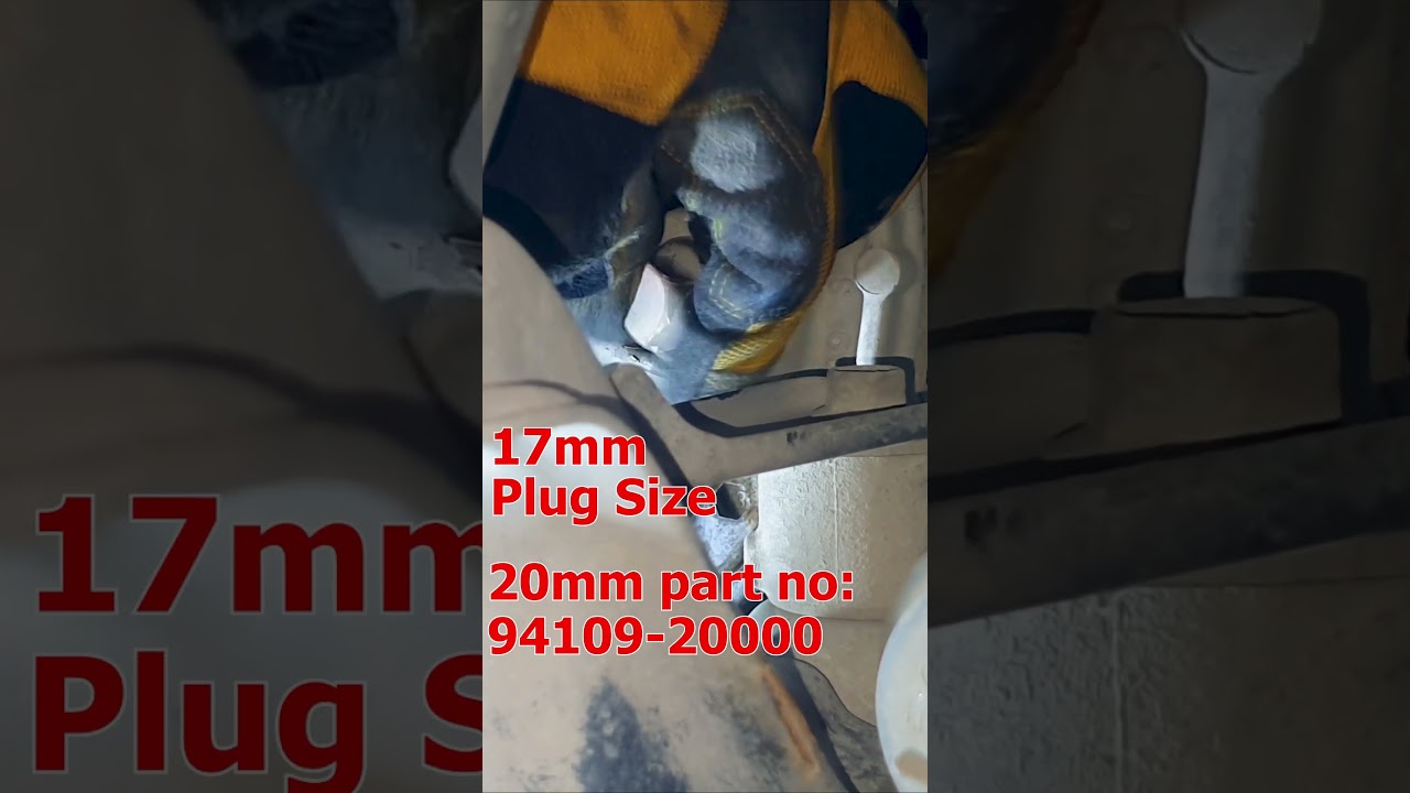 Manual gear fill plug torque spec. #honda #acura