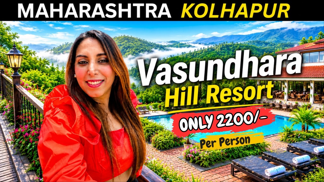 Best Hill Station Resort Near Kolhapur, Maharashtra 😍 | Vasundhara Hill Resort