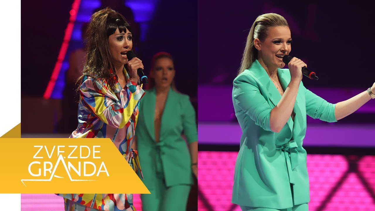Aleksandra Dabic i Natalija Joksimovic - Splet pesama - (live) - ZG - 20/21 - 22.05.21. EM 68