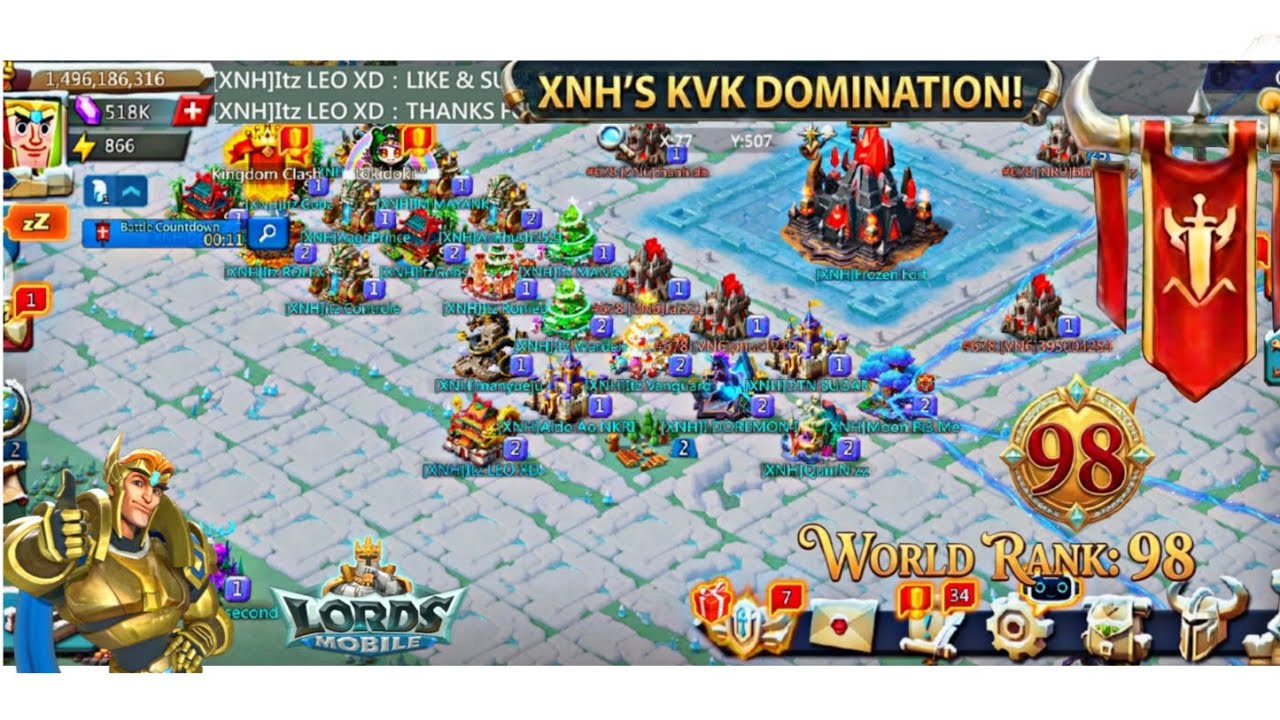 They Couldn’t Stop Us! 📈🚀 Lords Mobile KvK 🏆  The world is waiting for you  #lordsmobile  #esport 