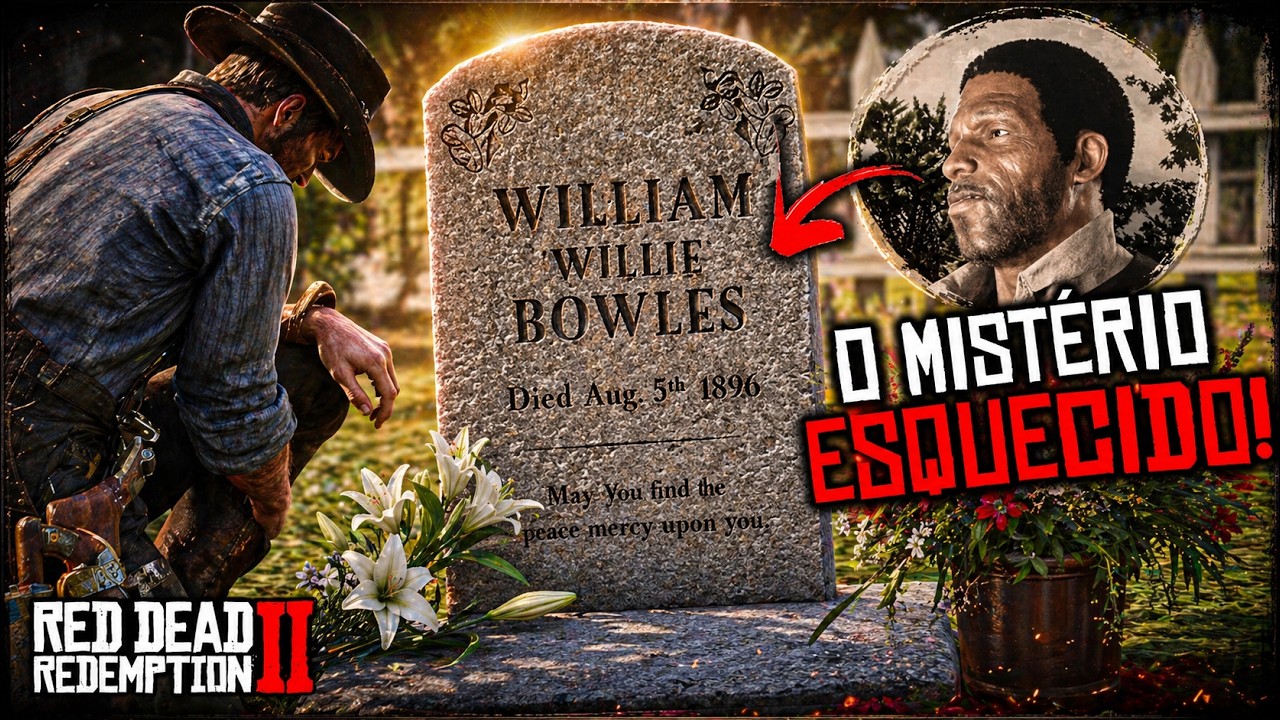 MISTÉRIOS ESQUECIDOS em Red Dead 2! Túmulo de William Bowles!