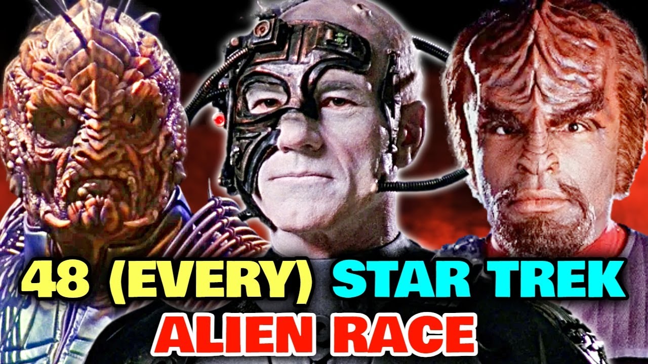 49 (Every) Star Trek Alien Races - Explored