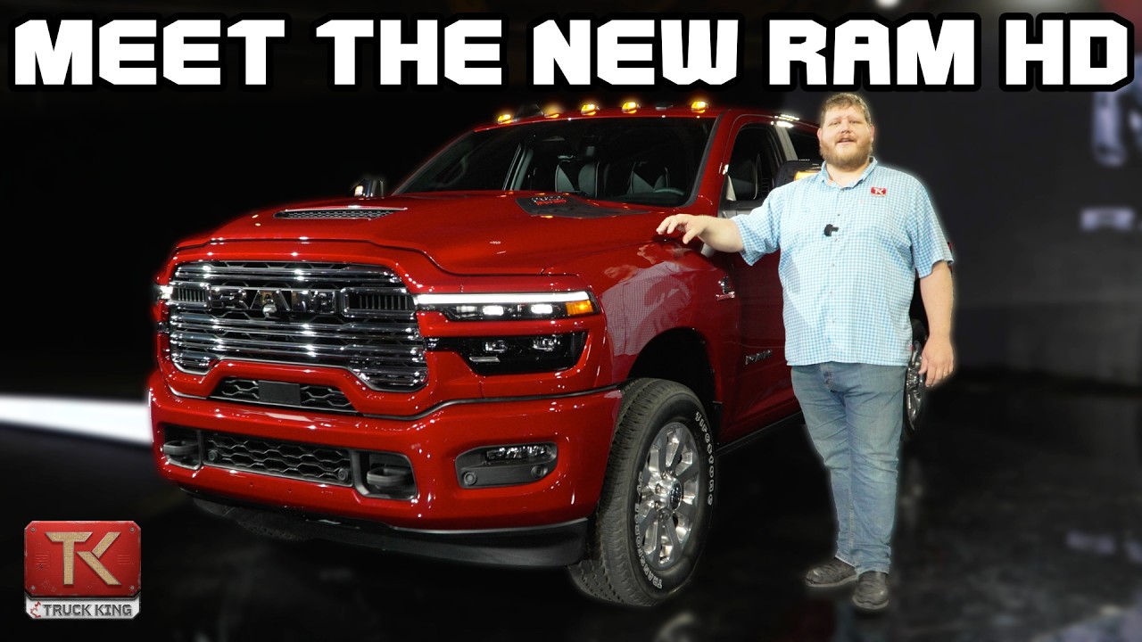 Meet the NEW 2025 Ram HD - Big Power, New Transmission & a Fresh Face!