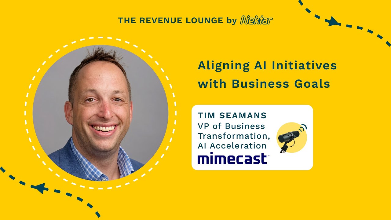 Aligning AI Initiatives with Business Goals ft. Tim Seamans