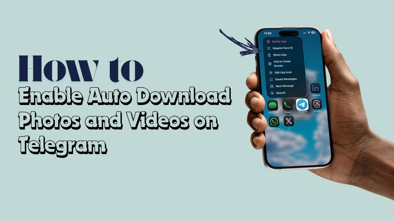 How to Enable Auto Download Photos and Videos on Telegram