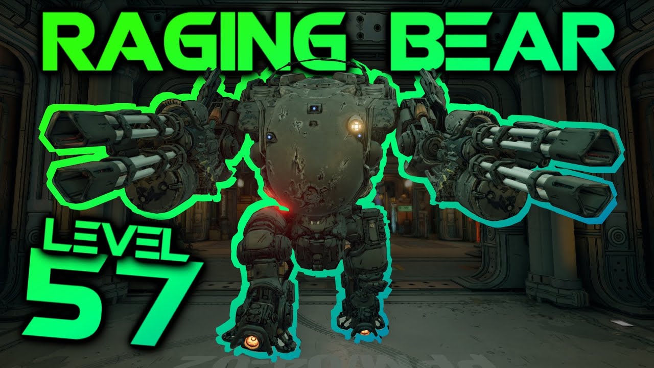MOZE'S IRON BEAR BUILD LV 57! LONG SKILL DURATION AND INCRESED DAMAGE [RAGING BEAR]
