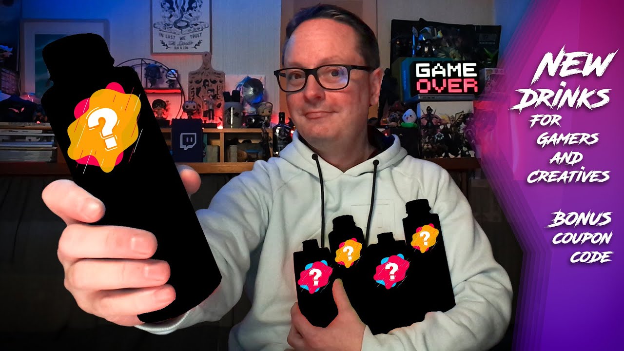 New Energy & Hydration Drinks For Gamers As Well As Creatives! + Discount Code