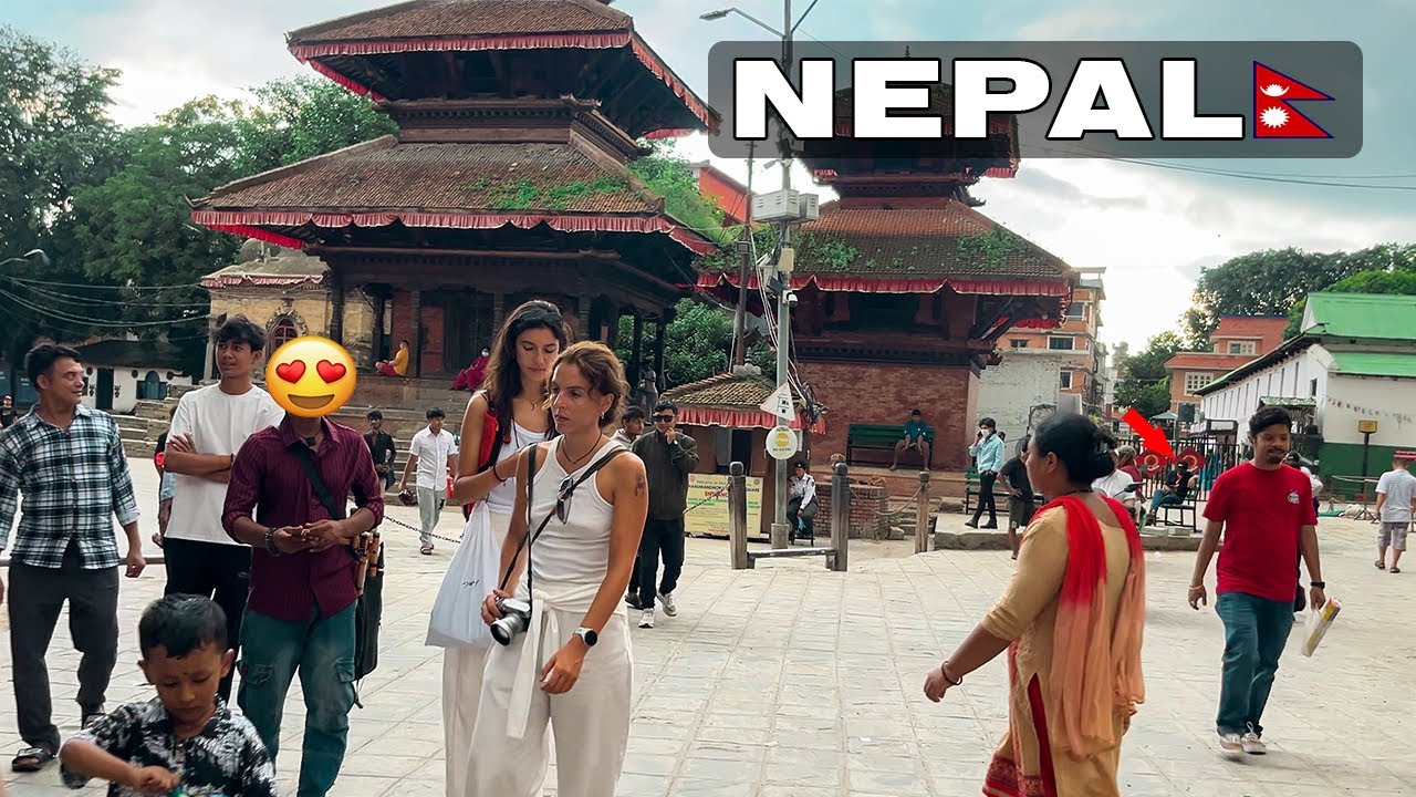 NEPAL🇳🇵Unbelievable Beauty of KATHMANDU Main City in 2025 Monsoon😍Walking Tour 4k