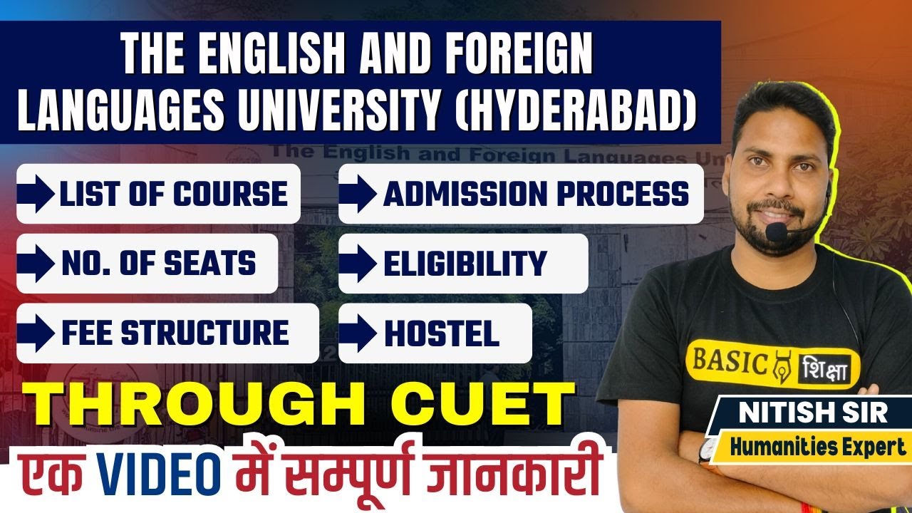 ELFU University in Hyderabad | List of Courses, Eligibility, Admission Process, Fee, Hostel, Career