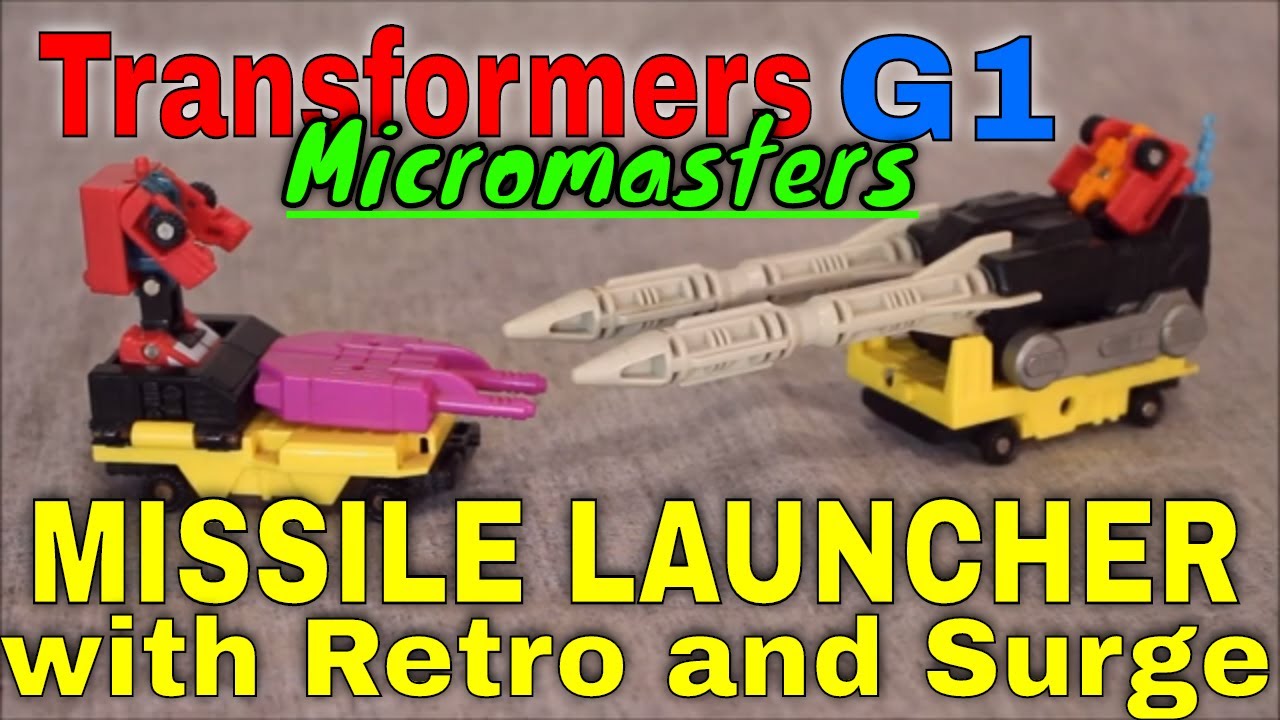Transformers G1 Micromaster Combiner Missile Launcher Transport - GotBot True Review NUMBER 591