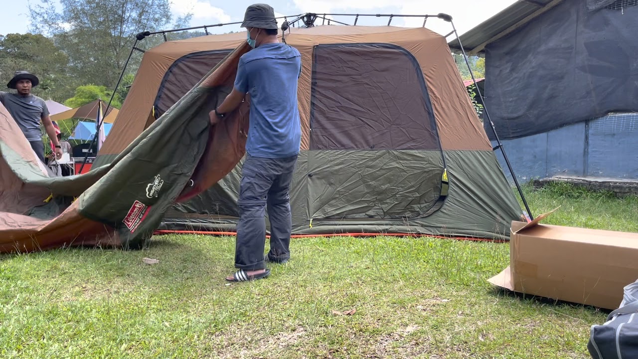 Coleman Instant Up 10P Gold (setup/time lapse)