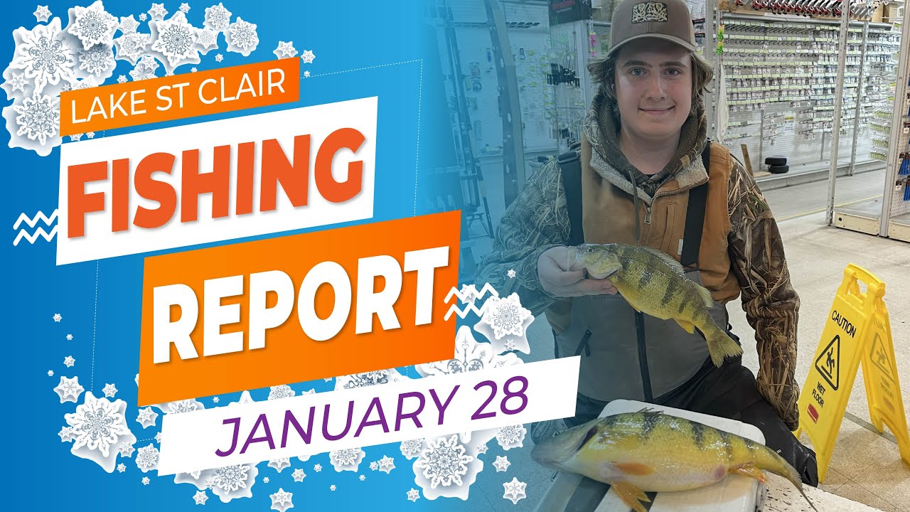 Lake St. Clair Ice Fishing Report | January 28