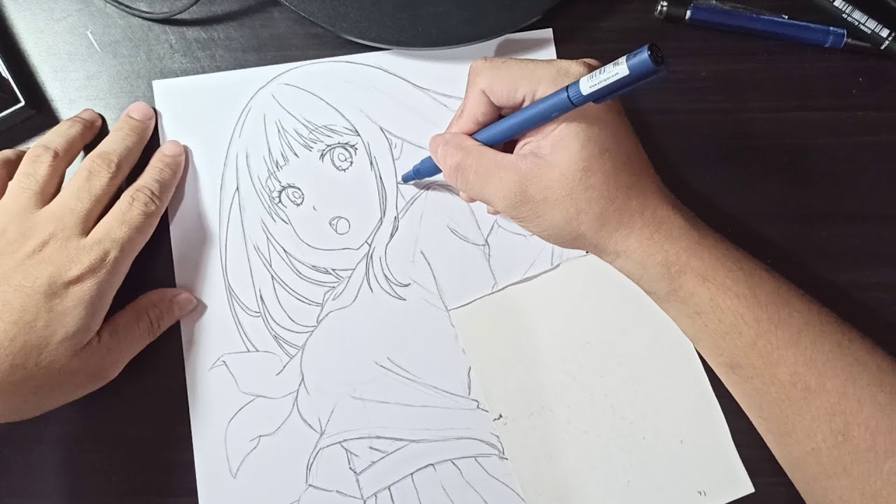 Let's Draw Chitanda Eru | Hyouka | Anime Drawing | Draw with me | Kloud Draw