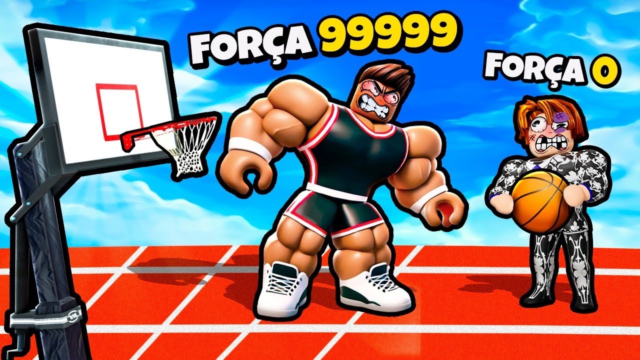 JAMAIS VÁ AO BASQUETE NO ROBLOX 😭😭