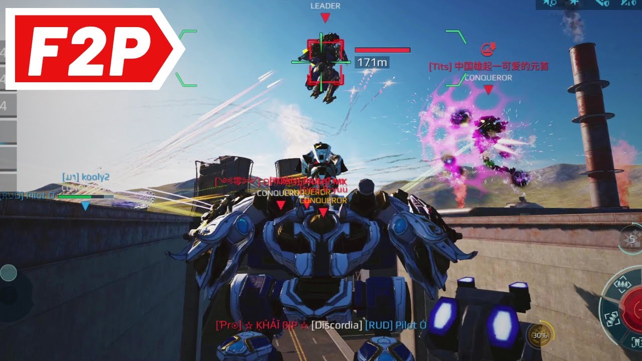 Free to Play Hangar Deals 8 Million Damage - War Robots Gameplay (No Commentary) WR F2P