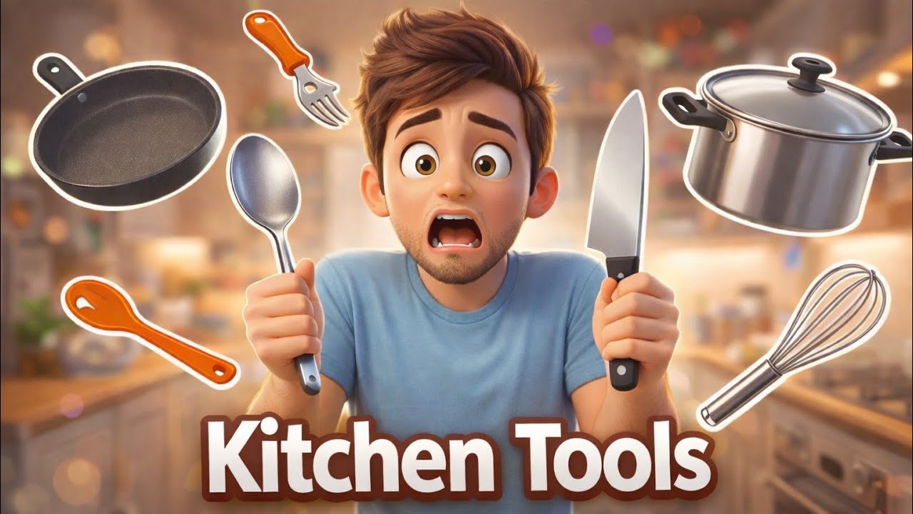 Cooking at Home 🍳 | Learn English Vocabulary in Slow English. 