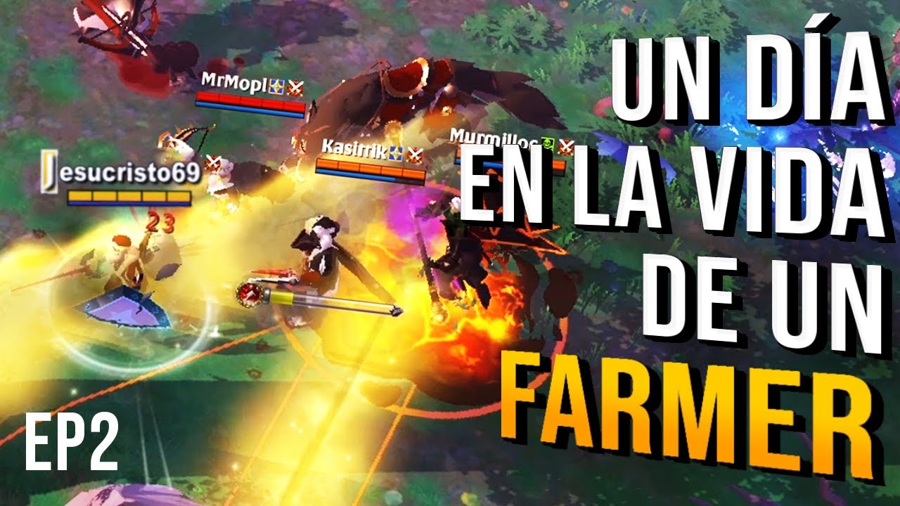 Un día en la vida de un farmer | Frustración | Episodio 2 | ALBION ONLINE