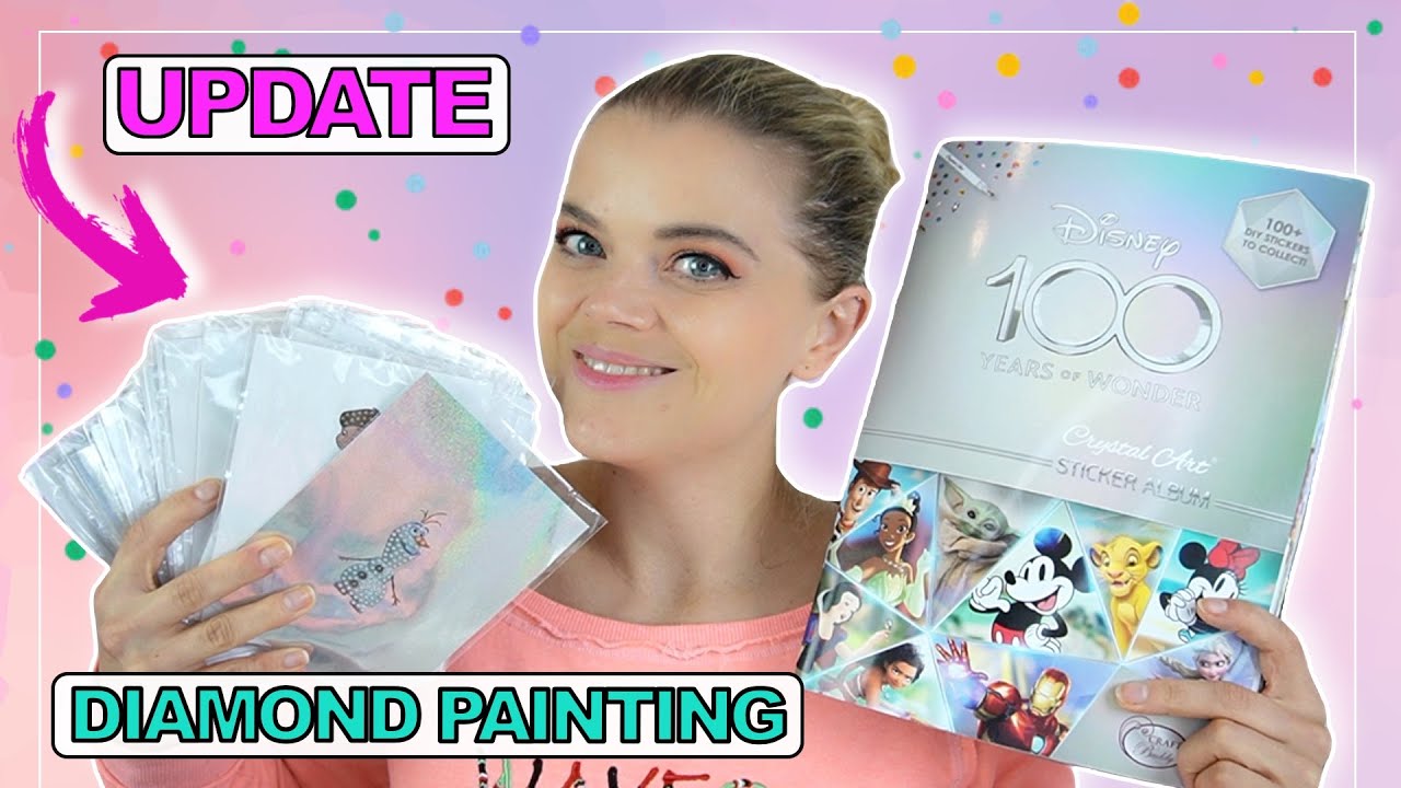 UPDATE! DIAMOND PAINTING DISNEY STICKER | CRAFT BUDDY