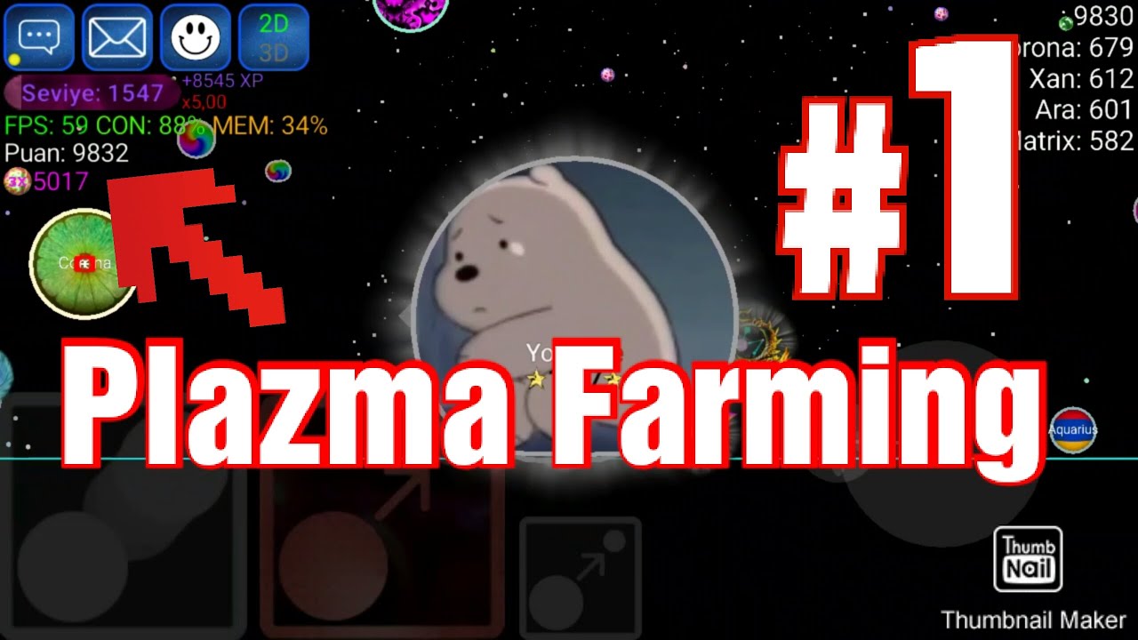 Best Plazma Farming Room #1 ~Nebulous.io~