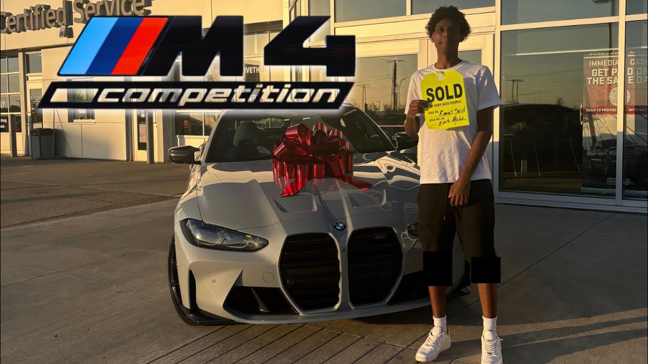 I BOUGHT A BMW M4 COMP AT 18 (IN CASH)