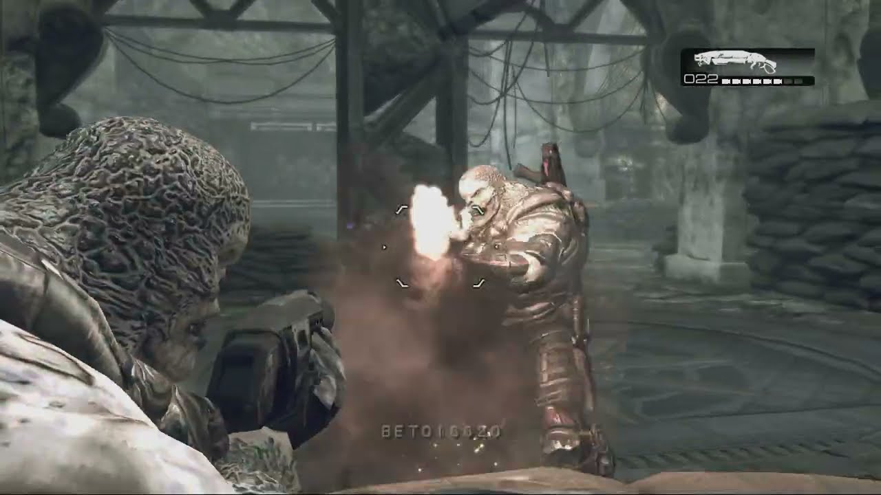 Gears of war - long ahh match  Christmas  eve