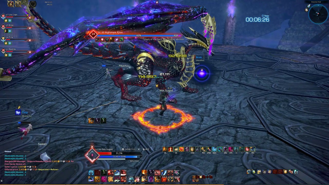 TERA Warrior Tanking: GLSHM Last Boss