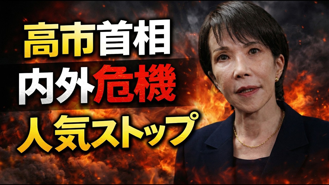 高市人気にストップをかける内憂外患。内も外も危機だらけ。元博報堂作家本間龍さんと一月万冊
