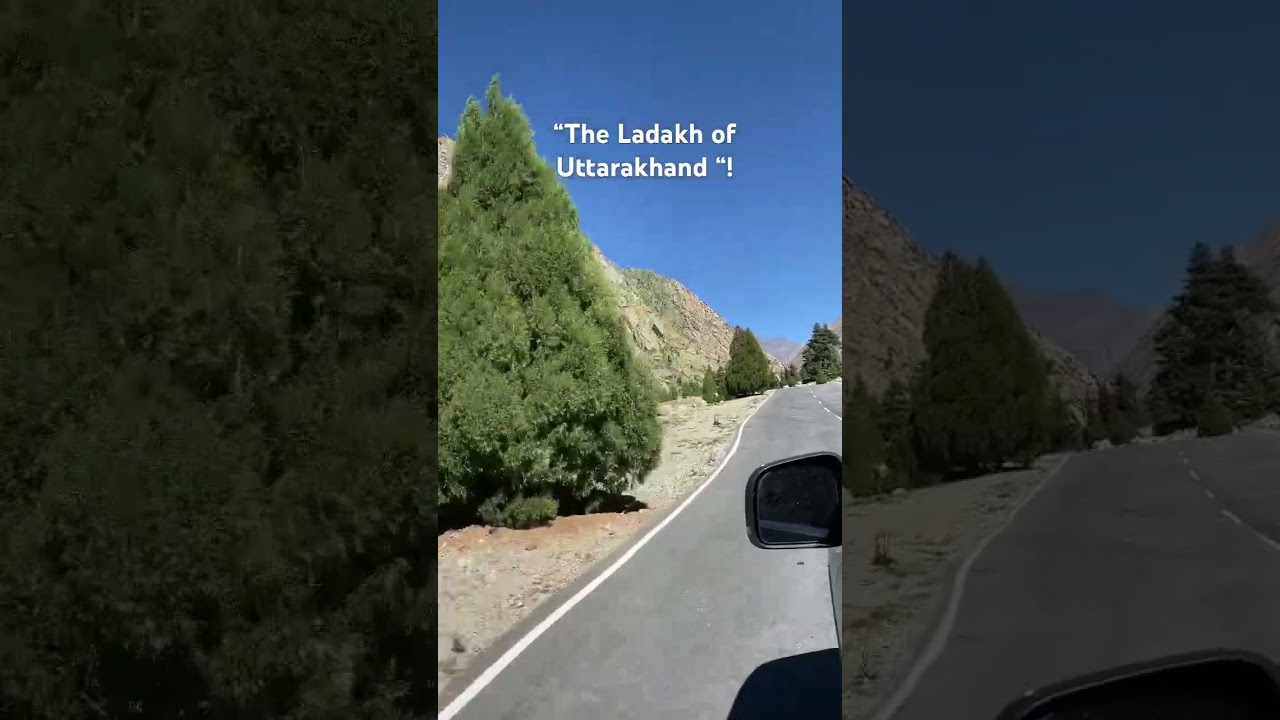 Nelong valley &ldquo;The ladakh of Uttarakhand &ldquo;! #uttarakhand #nature #views #ladakh #trip #shorts