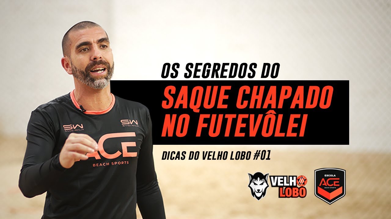Os segredos do SAQUE CHAPADO no futevôlei - Dica do Velho Lobo #01