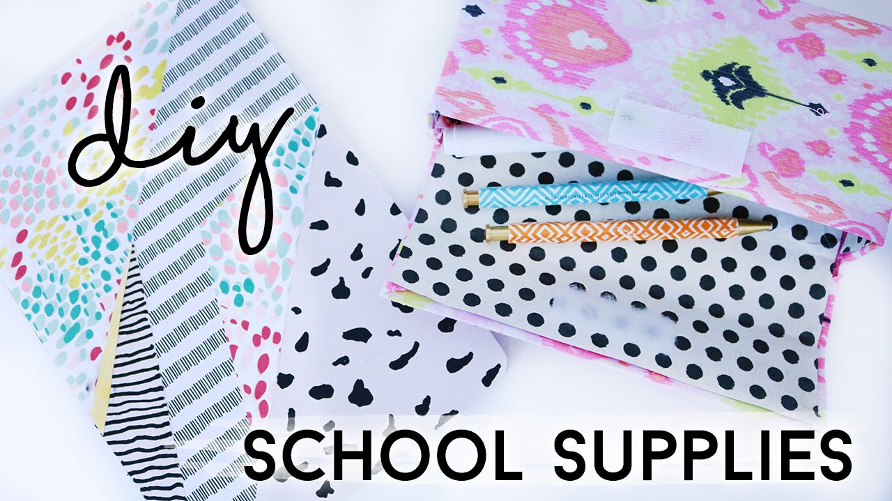 Back To School DIY School Supplies | DIY Stationary