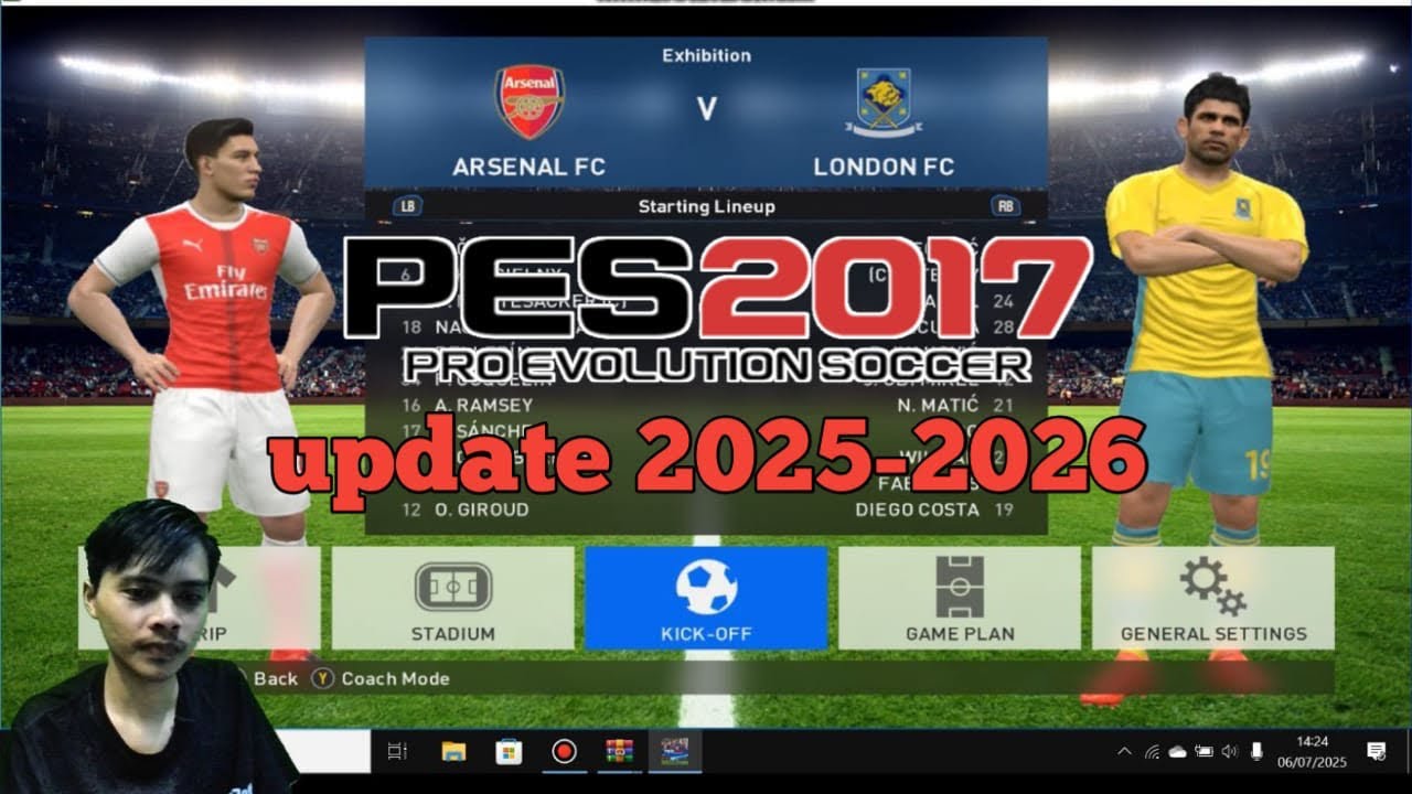 Cara install pes 2017 di laptop dan pasang mod 2025-2026