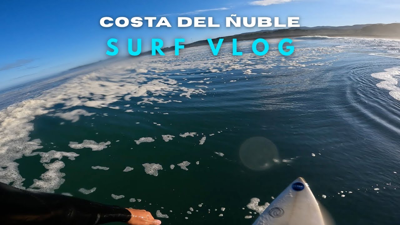SURFEANDO UNA IZQUIERDA GLASS EN LA COSTA DEL ÑUBLE | CONOCIENDO LA CASA DEL SURFER