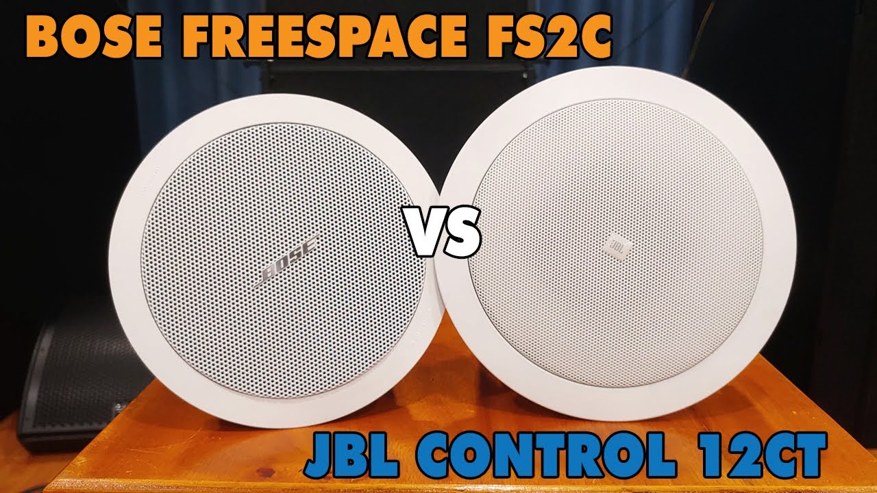 LẠC VIỆT AUDIO | Loa âm trần Bose FS2C vs loa âm trần JBL 12CT