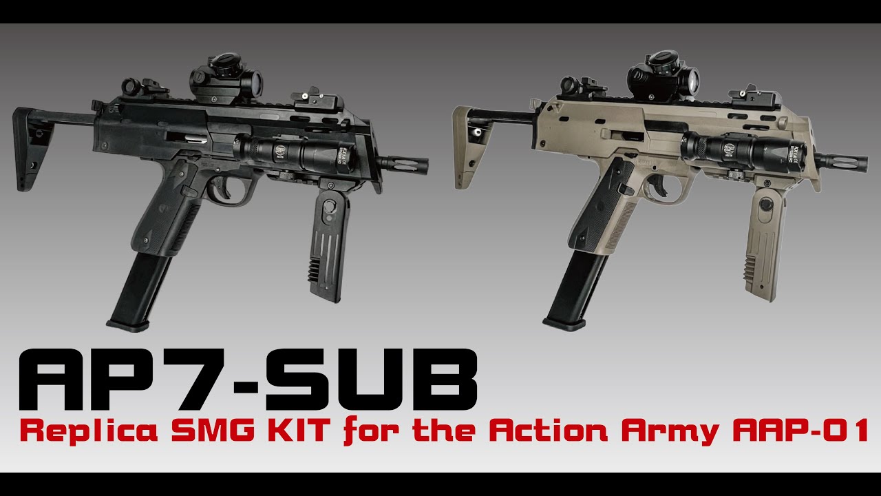 CTM AP7-SUB Installation Procedure - REPLICA SMG KIT FOR THE ACTION ARMY AAP-01
